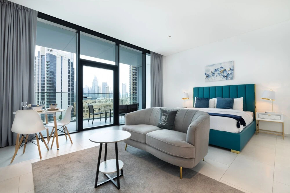 Дубай: Maison Privee - Classy Urban Retreat w/ Amazing Dubai Canal Views