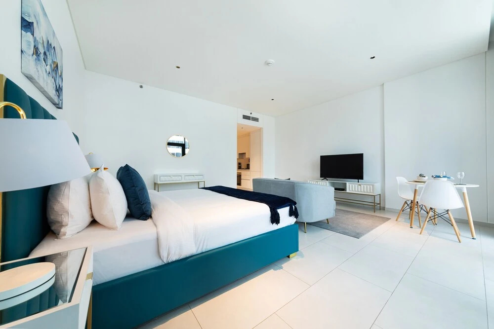 Дубай: Maison Privee - Classy Urban Retreat w/ Amazing Dubai Canal Views