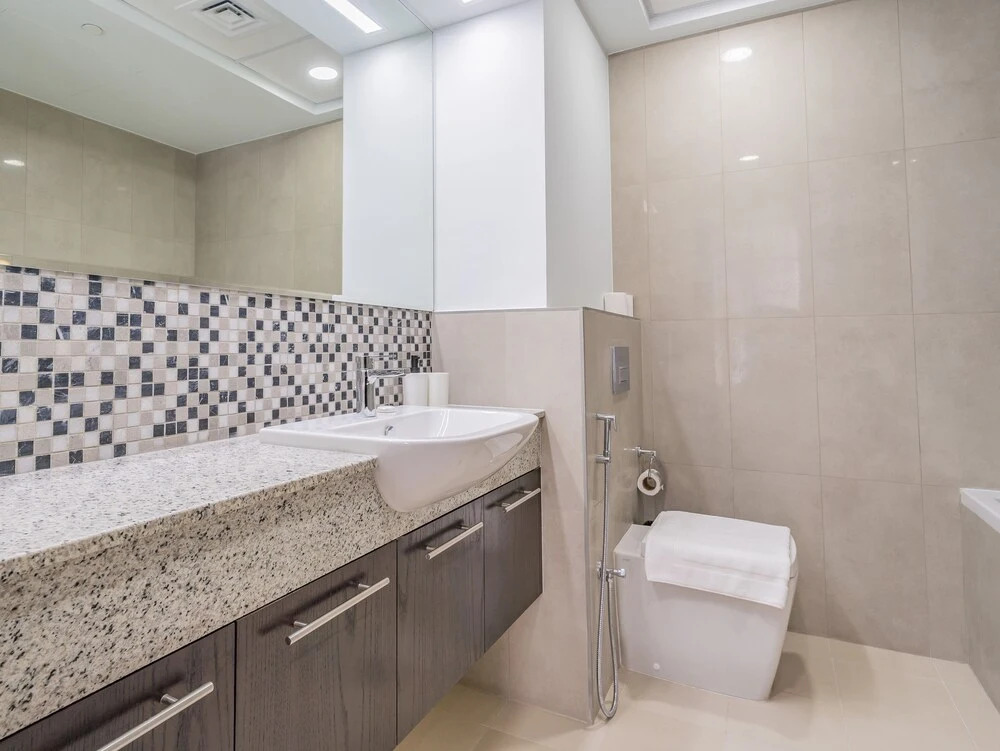 Дубай: Monty - Bohemian Treasure 1BR, 5-min to Dubai Mall