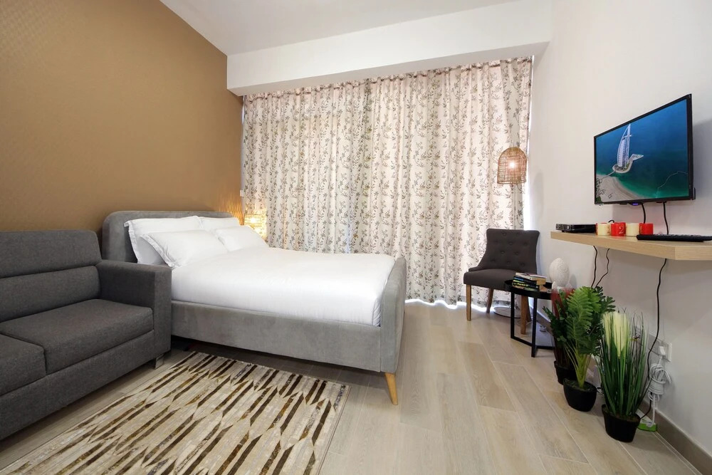 Дубай: Studio Apartment in Bloom Tower B JVC