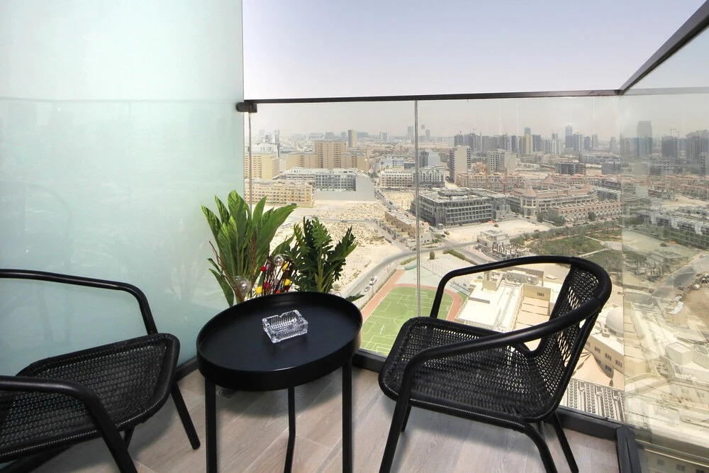 Дубай: Studio Apartment in Bloom Tower B JVC