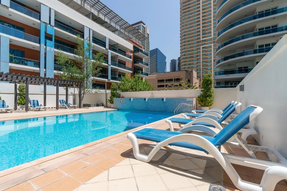 Дубай: Marvelous 1Bd Marina Residences Pool