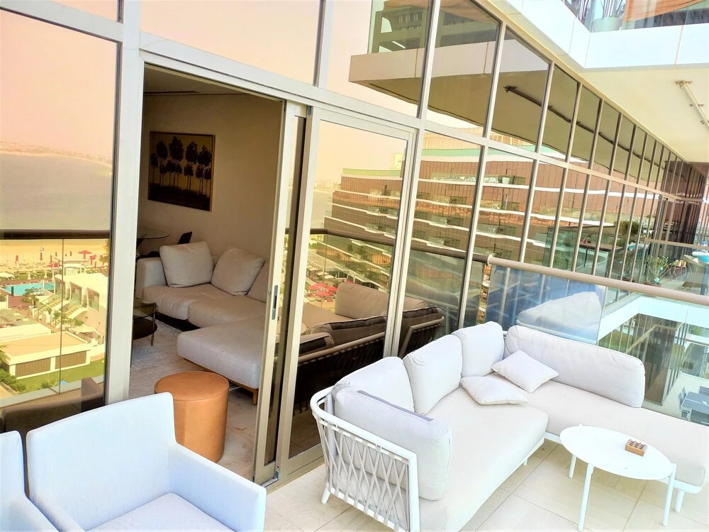 Дубай: Amazing 2bedroom With Palm Jumeirah Beach Views