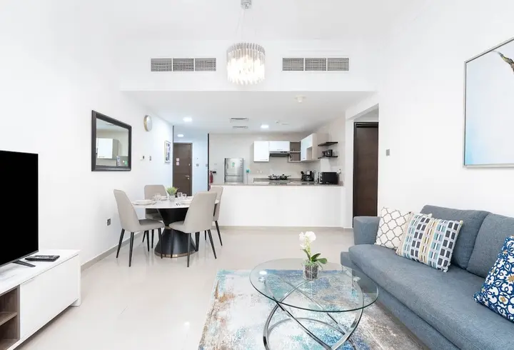 Дубай: Whitesage - Sophisticated and Homey apartment Near to Metro