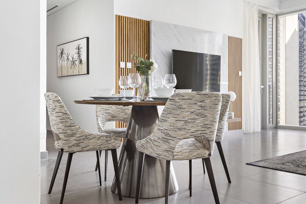 Дубай: WelHome - Luxe Apartment With Incredible View on Dubai Creek