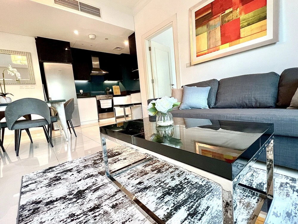 Дубай: SuperHost - Apartment With Stunning Pool View in Business Bay