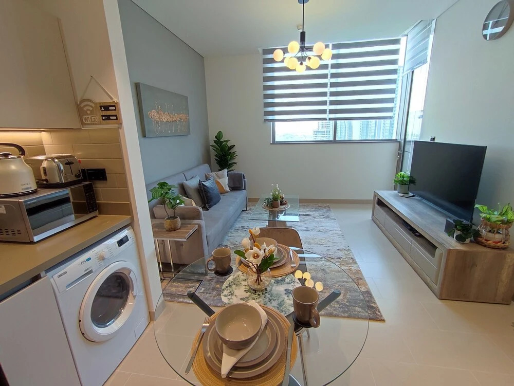 Дубай: Whitesage - Elegant Apartment With Unobstructed City Views