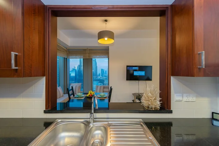 Дубай: Апартаменты Marco Polo - Full Burj Khalifa View, Close to The Dubai Mall