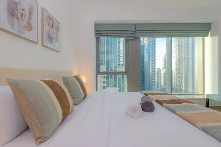 Дубай: Апартаменты Marco Polo - Full Burj Khalifa View, Close to The Dubai Mall