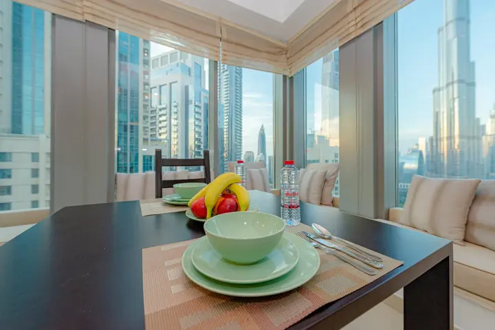 Дубай: Апартаменты Marco Polo - Full Burj Khalifa View, Close to The Dubai Mall