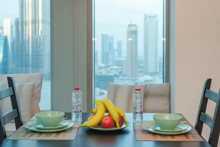 Дубай: Апартаменты Marco Polo - Full Burj Khalifa View, Close to The Dubai Mall