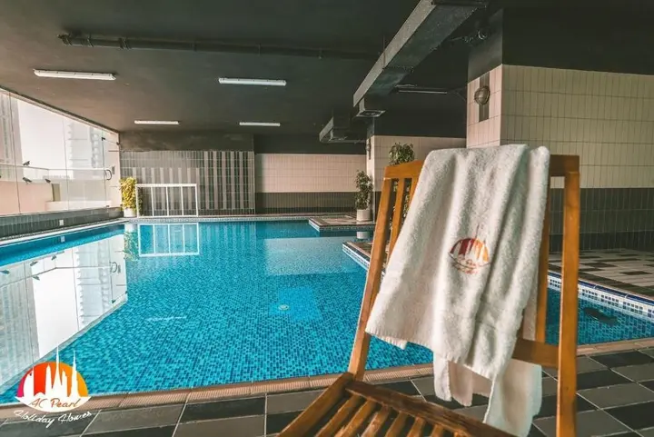 Дубай: A C Pearl Holiday Home - Pearl of Marina with astonishing Sea View