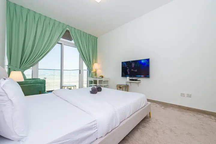 Дубай: Апартаменты Marco Polo - Snug Studio at the Heart of JVC Amidst Parks