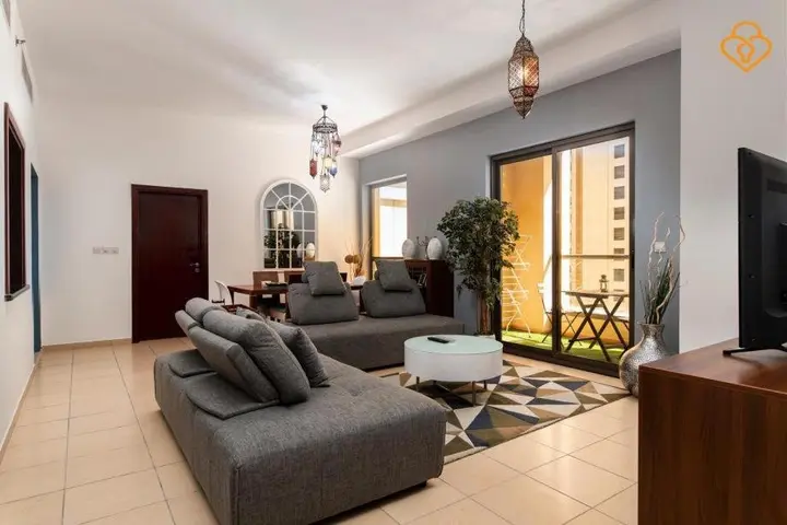 Дубай: Keysplease Modern 2 B/R Beach Apt, Shams JBR