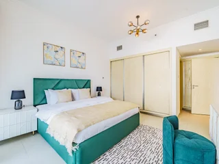 Дубай: Апартаменты Beautifully Furnished 1BR-Dubai Eye & Sea View-JBR
