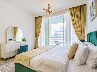 Дубай: Апартаменты Beautifully Furnished 1BR-Dubai Eye & Sea View-JBR