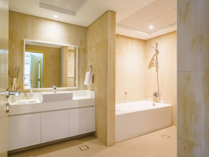 Дубай: Апартаменты Beautifully Furnished 1BR-Dubai Eye & Sea View-JBR