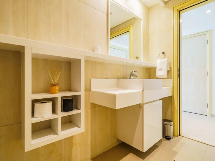 Дубай: Апартаменты Beautifully Furnished 1BR-Dubai Eye & Sea View-JBR