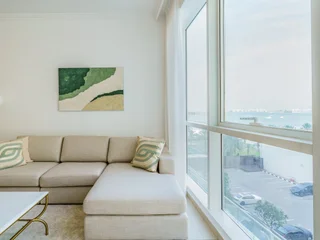 Дубай: Апартаменты Beautifully Furnished 1BR-Dubai Eye & Sea View-JBR