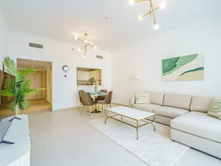Дубай: Апартаменты Beautifully Furnished 1BR-Dubai Eye & Sea View-JBR