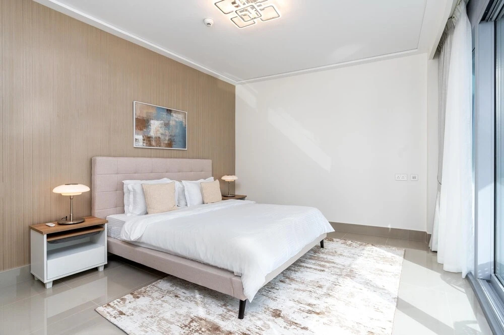 Дубай: Whitesage - Modern and Unique Apartment with Fountain Views