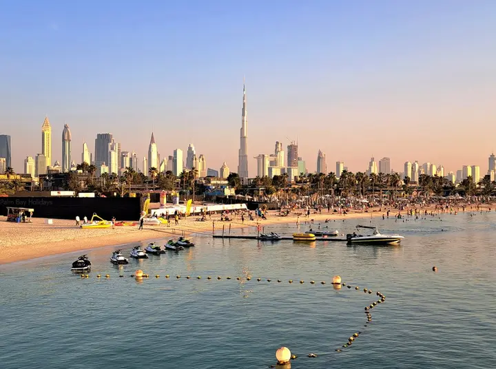 Дубай: Апартаменты PalmBay 4 BR La Mer Sea View