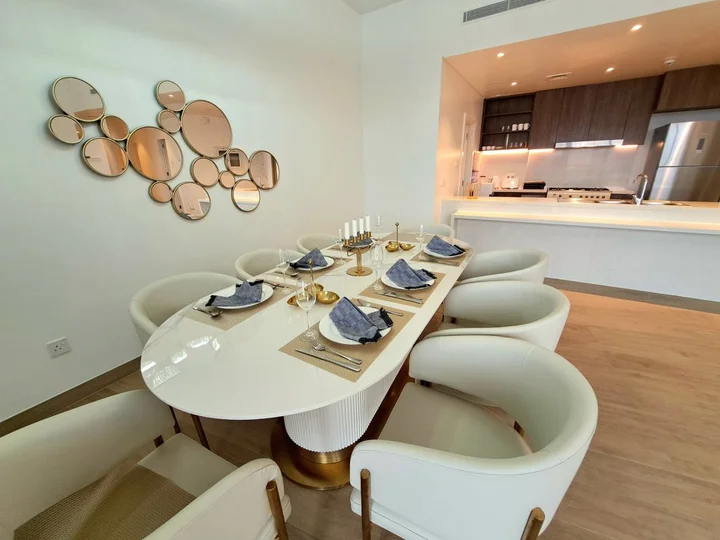 Дубай: Апартаменты PalmBay 4 BR La Mer Sea View