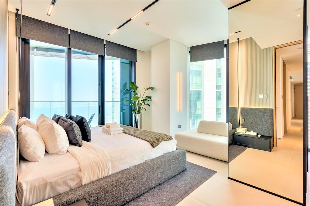 Дубай: Luxury 3B With Sea View at the Address JBR