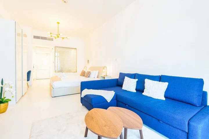 Дубай: Gorgeous Studio with breath-taking Palm Views