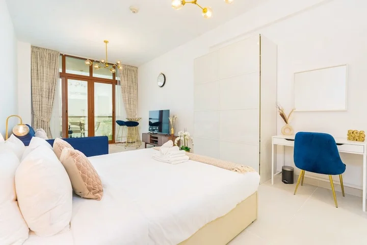 Дубай: Gorgeous Studio with breath-taking Palm Views