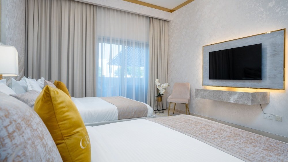 Дубай: GLOBALSTAY Unique new 3BR TH Private Pool