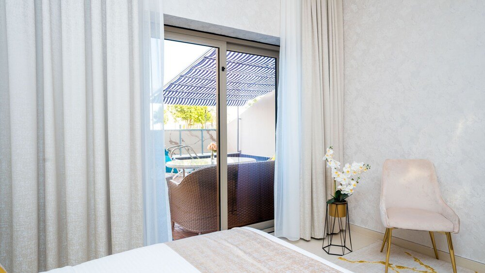 Дубай: GLOBALSTAY Unique new 3BR TH Private Pool