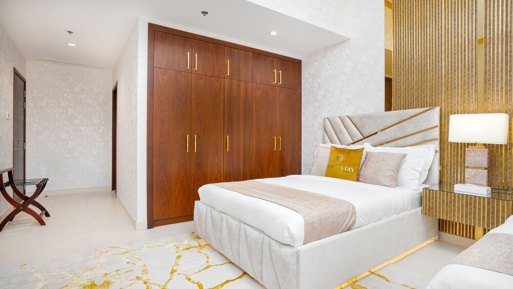 Дубай: GLOBALSTAY Unique new 3BR TH Private Pool
