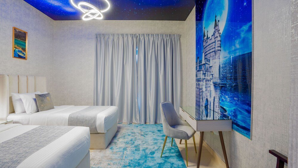 Дубай: GLOBALSTAY Unique new 3BR TH Private Pool