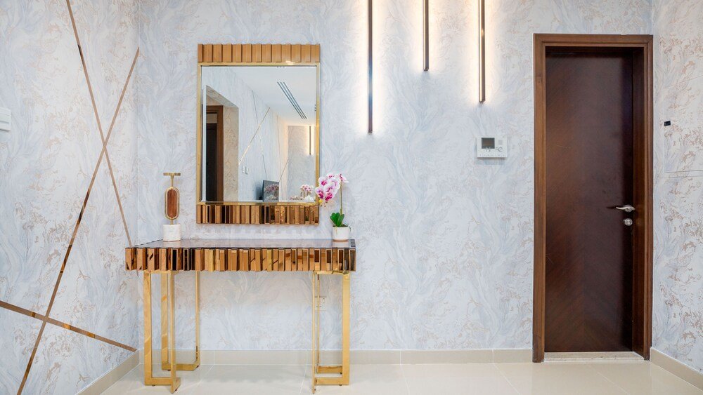Дубай: GLOBALSTAY Unique new 3BR TH Private Pool