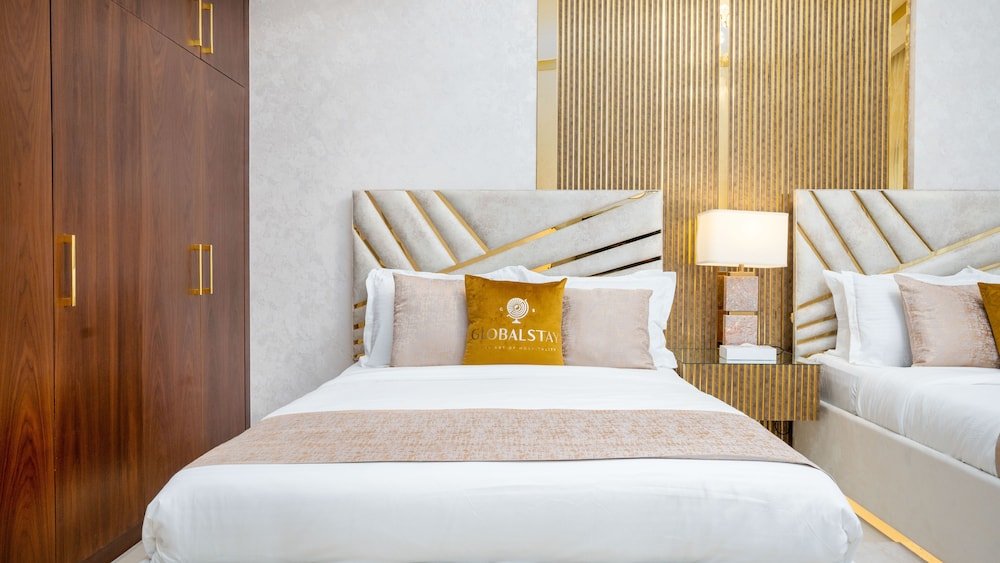 Дубай: GLOBALSTAY Unique new 3BR TH Private Pool