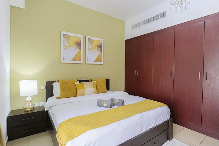 Дубай: Marco Polo - Full Sea & Dubai Eye View | 2 BR | Near JBR Beach
