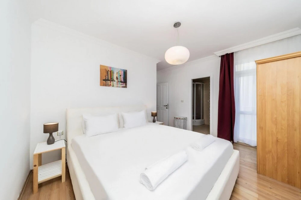 Аксу: Riverside Flat Close to Beach
