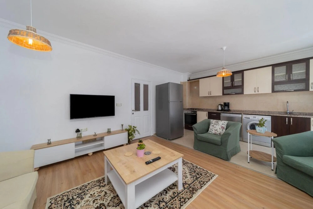 Аксу: Riverside Flat Close to Beach