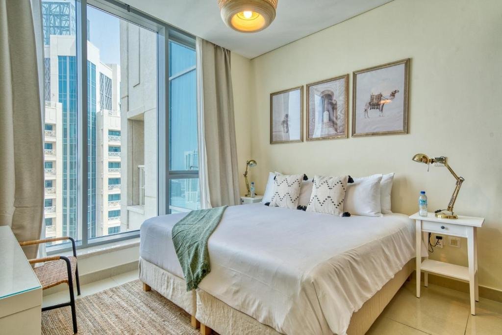 Дубай: Monty - Cozy Penthouse With Burj Khalifa and Fountain View