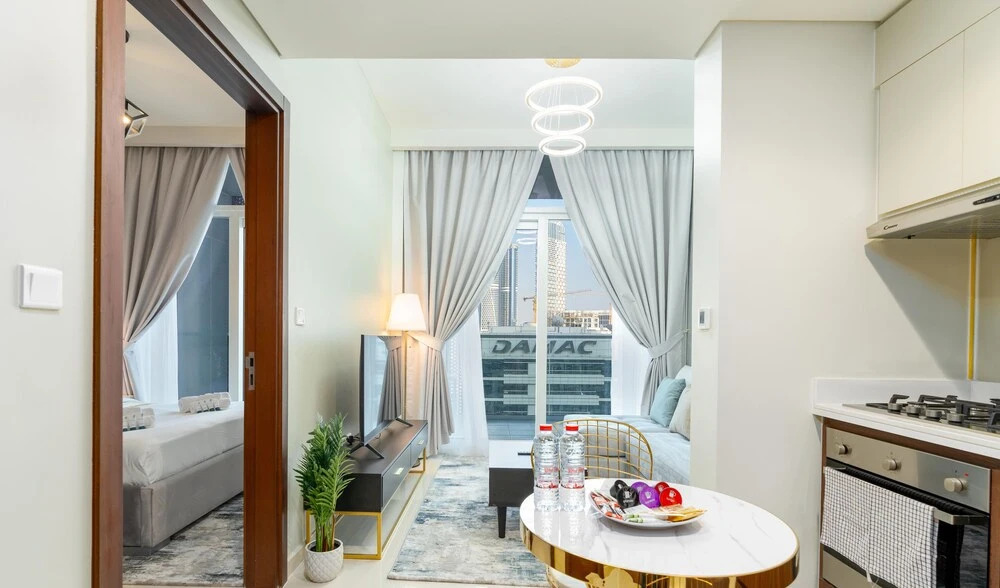 Дубай: Elegant 1BR Apt Near Down Town