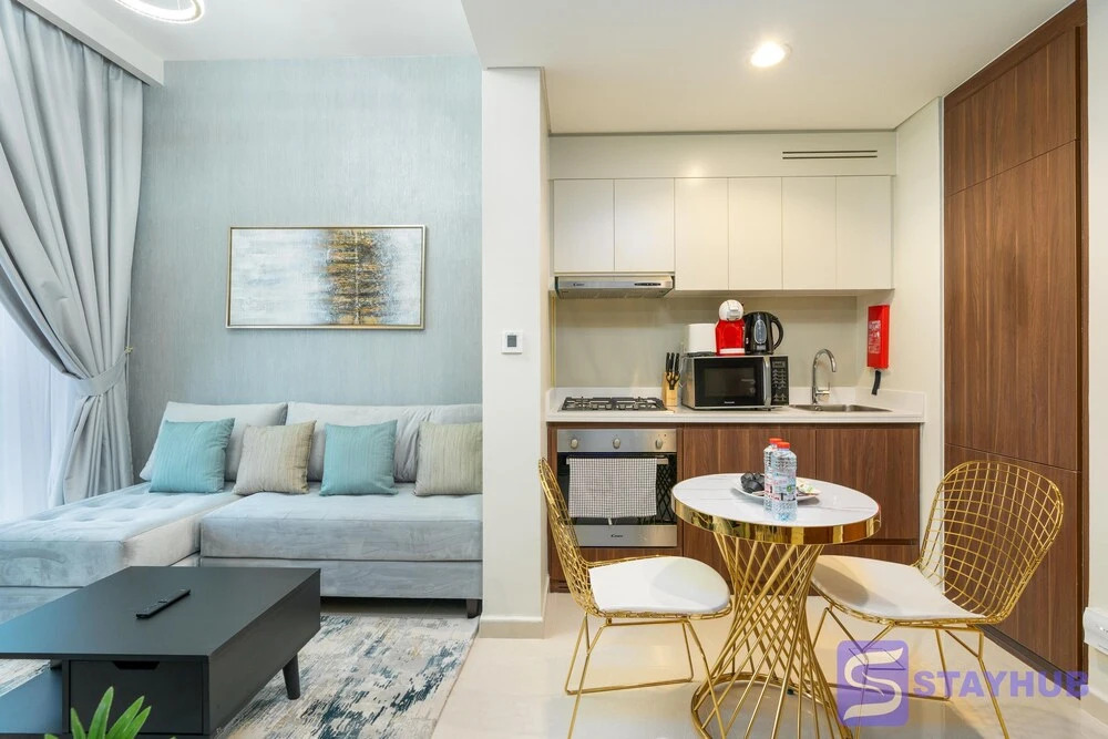 Дубай: Elegant 1BR Apt Near Down Town