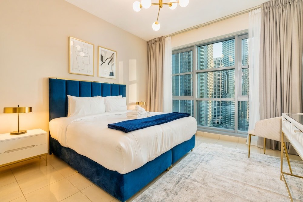 Дубай: Luxurious 1B With Opera & fountains views
