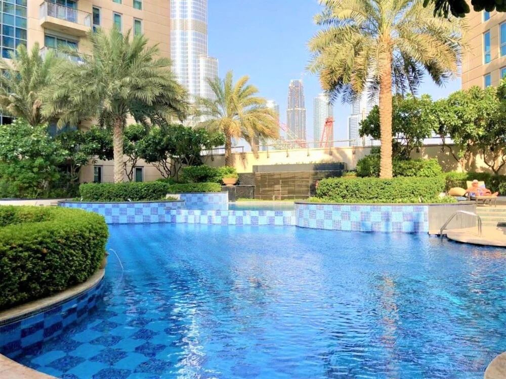 Дубай: Luxurious 1B With Opera & fountains views