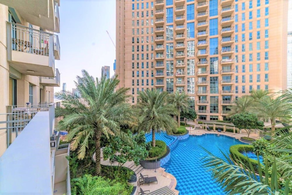 Дубай: Luxurious 1B With Opera & fountains views