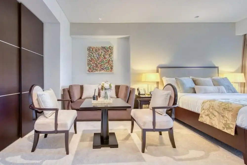 Дубай: SuperHost - Deluxe Studio with Stunning Marina Views - JW Marriott Dubai Marina