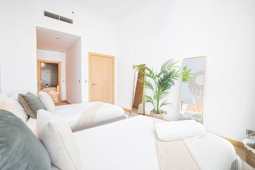 Дубай: Palm Jumeirah 2 Br M - Full Sea And Beach View