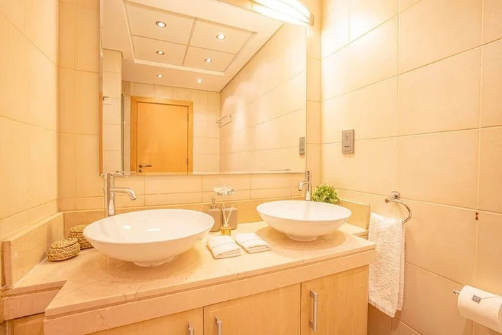 Дубай: Palm Jumeirah 2 Br M - Full Sea And Beach View