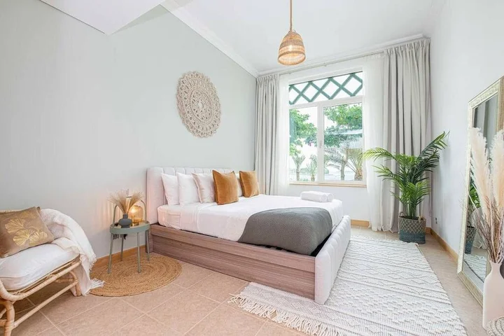 Дубай: Palm Jumeirah 2 Br M - Full Sea And Beach View