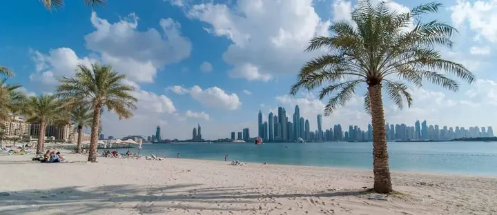 Дубай: Five Palm 2br - High Floor With Full Marina View